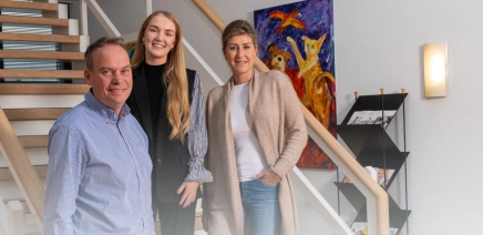 Michel, Sanne en Tessa